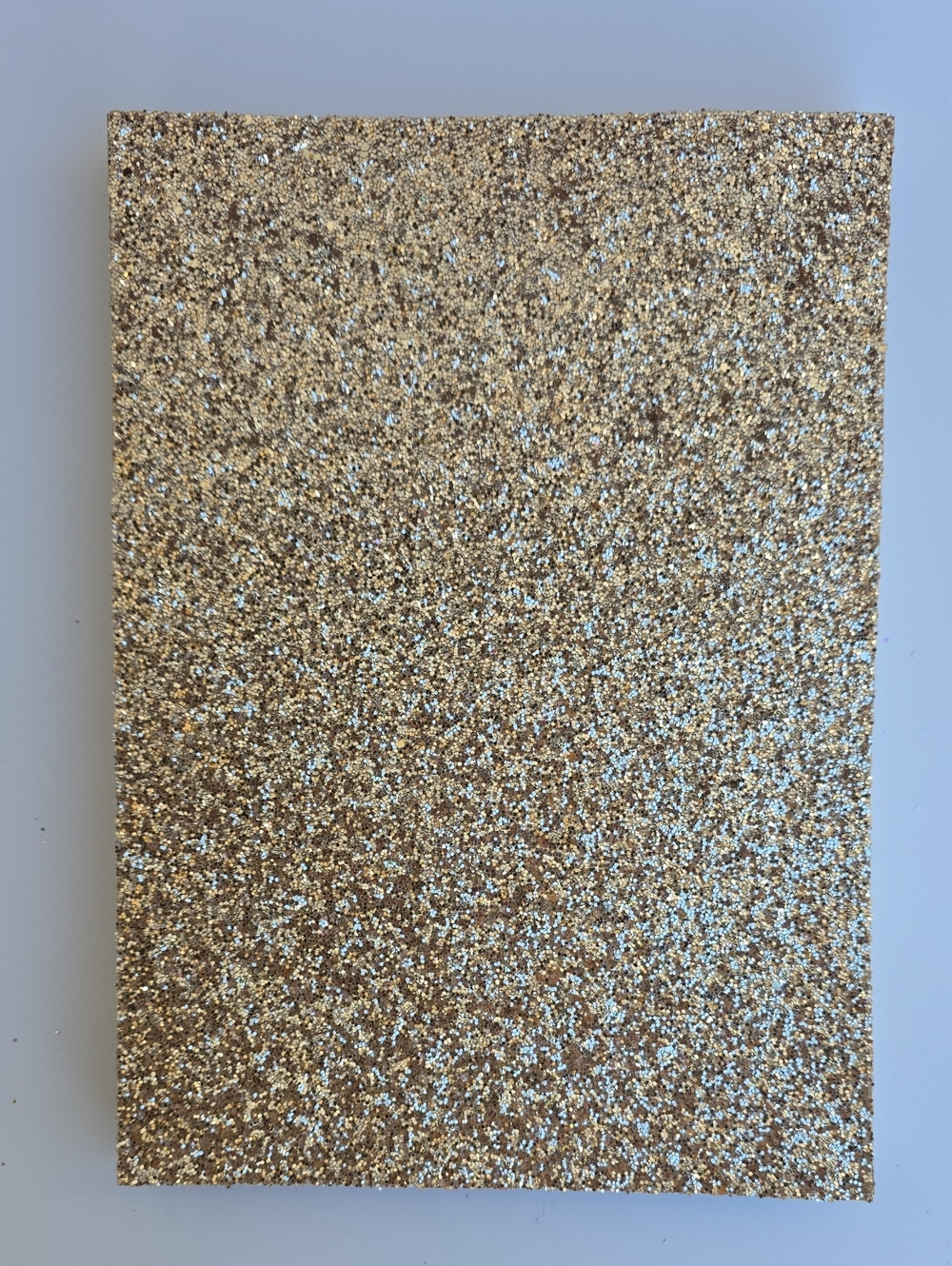 20 Gold Glitter Fabric Sheets